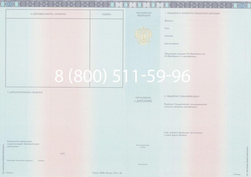 Заказать Диплом магистра 2014-2024 года в Тюмени